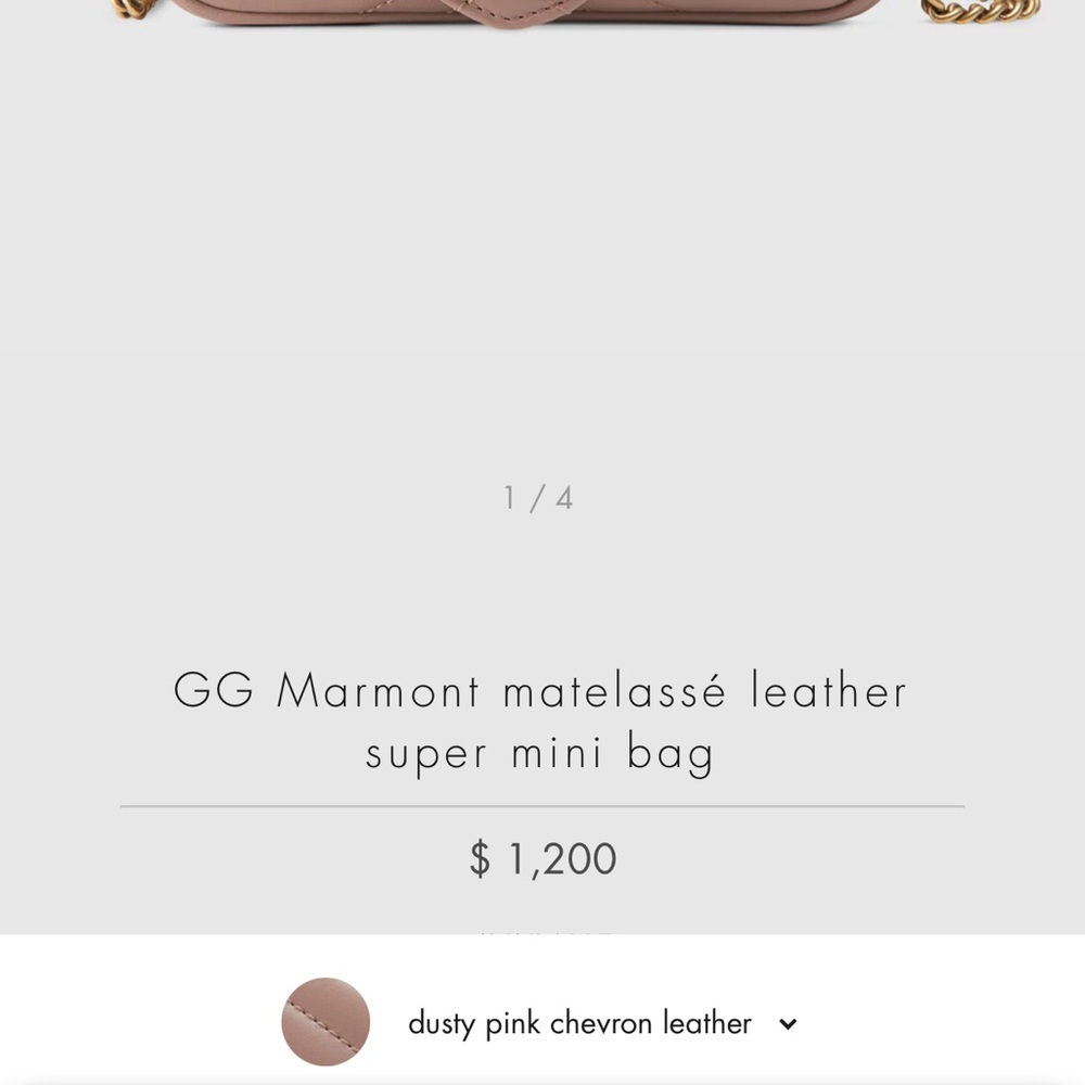 Gucci Marmont Super Mini - Picture 8 of 8